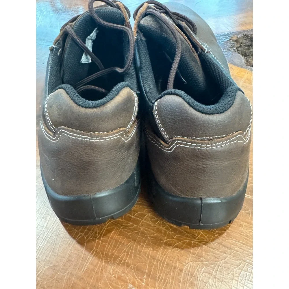 Avenger Foreman Oxford Waterproof Work Shoes Men's 14 Brown EH